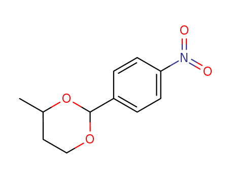 1,3-Dioxane, 4-methyl-2-(4-nitrophenyl)-