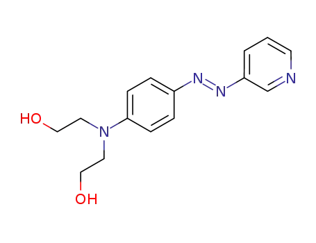 Ethanol,2,2'-[[4-(3-pyridinylazo)phenyl]imino]bis- (9CI)