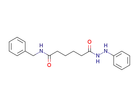 Molecular Structure of 62970-68-7 (Hexanoic acid, 6-oxo-6-[(phenylmethyl)amino]-, 2-phenylhydrazide)