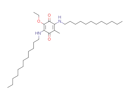 2,5-bis(dodecylamino)-3-ethoxy-6-methylcyclohexa-2,5-diene-1,4-dione