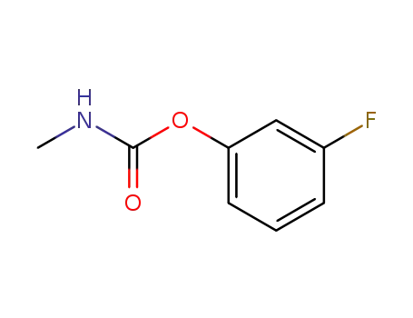 Molecular Structure of 705-48-6 (Phenol, 3-fluoro-, methylcarbamate)