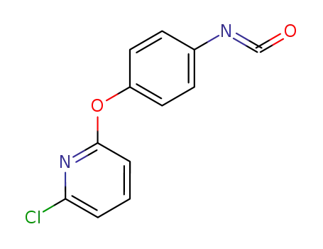 Molecular Structure of 57191-39-6 (Pyridine, 2-chloro-6-(4-isocyanatophenoxy)-)