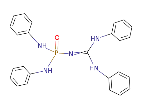 Molecular Structure of 5666-53-5 (Guanidine,N-[bis(phenylamino)phosphinyl]-N',N''-diphenyl-)