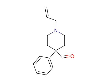 4-Piperidinecarboxaldehyde, 1-allyl-4-phenyl-