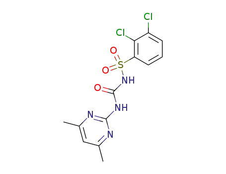 Benzenesulfonamide,
2,3-dichloro-N-[[(4,6-dimethyl-2-pyrimidinyl)amino]carbonyl]-
