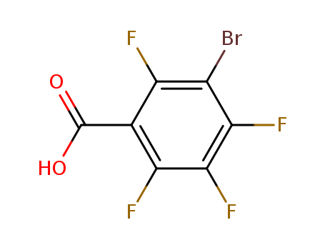 Benzoic acid,3-bromo-2,4,5,6-tetrafluoro-  CAS NO.33564-64-6