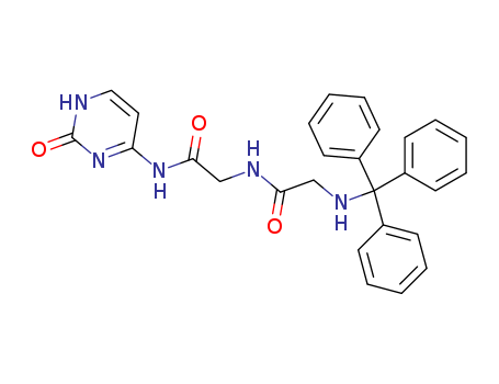 Glycinamide,  N-(triphenylmethyl)glycyl-N-(1,2-dihydro-2-oxo-4-pyrimidinyl)-