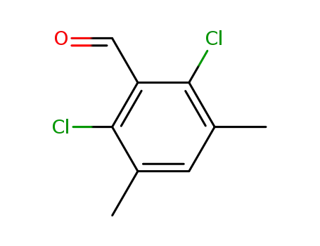 Molecular Structure of 63525-14-4 (Benzaldehyde, 2,6-dichloro-3,5-dimethyl-)