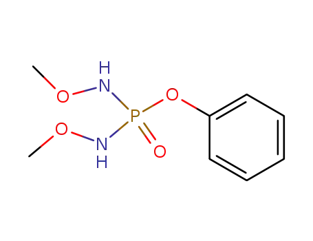 Molecular Structure of 65597-61-7 (Phosphorodiamidic acid, N,N'-dimethoxy-, phenyl ester)