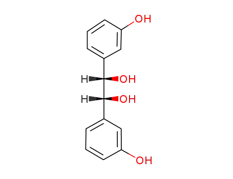 Molecular Structure of 63192-64-3 (1,2-Ethanediol, 1,2-bis(3-hydroxyphenyl)-)