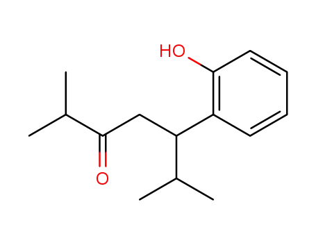 Molecular Structure of 51498-63-6 (3-Heptanone, 5-(2-hydroxyphenyl)-2,6-dimethyl-)
