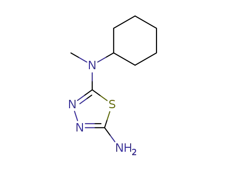 N2-cyclohexyl-N2-methyl-1,3,4-thiadiazole-2,5-diamine