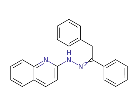 Molecular Structure of 61760-61-0 (2(1H)-Quinolinone, (1,2-diphenylethylidene)hydrazone)