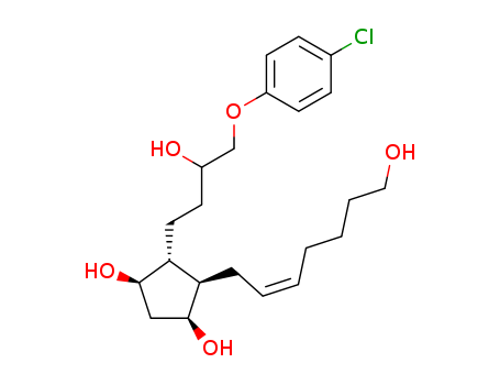 1,3-Cyclopentanediol,  4-[4-(4-chlorophenoxy)-3-hydroxybutyl]-5-(7-hydroxy-2-heptenyl)-