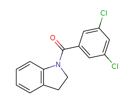 1H-Indole, 1-(3,5-dichlorobenzoyl)-2,3-dihydro-