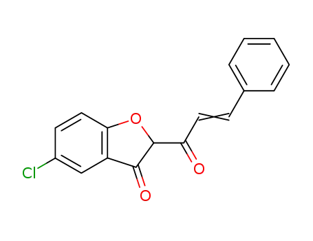 3(2H)-Benzofuranone, 5-chloro-2-(1-oxo-3-phenyl-2-propenyl)-