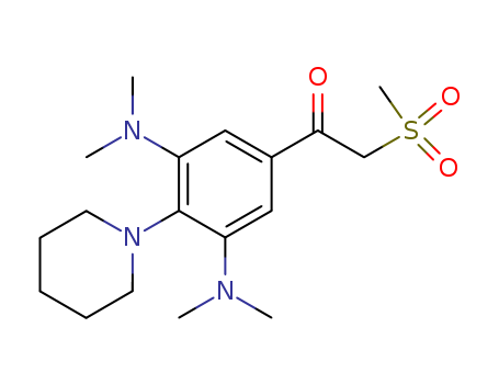 Ethanone,  1-[3,5-bis(dimethylamino)-4-(1-piperidinyl)phenyl]-2-(methylsulfonyl)-