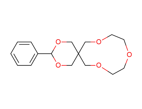 Molecular Structure of 63624-91-9 (2,4,8,11,14-Pentaoxaspiro[5.9]pentadecane, 3-phenyl-)