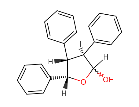Molecular Structure of 63757-41-5 (2-Furanol, tetrahydro-3,4,5-triphenyl-)