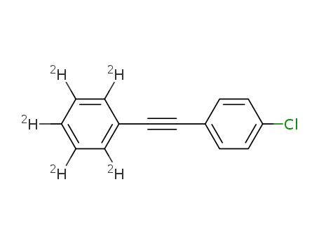 (p-Chlorphenyl)-pentadeuterophenylacetylen
