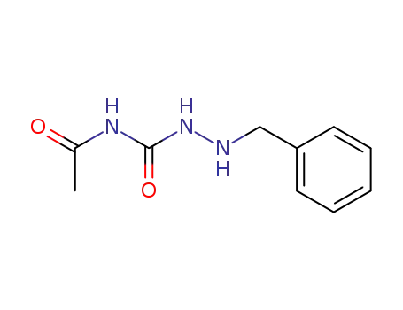Molecular Structure of 62123-35-7 (Hydrazinecarboxamide, N-acetyl-2-(phenylmethyl)-)