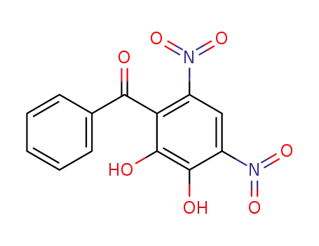 Molecular Structure of 65202-37-1 (Methanone, (2,3-dihydroxy-4,6-dinitrophenyl)phenyl-)