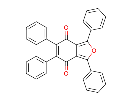 Molecular Structure of 60986-48-3 (4,7-Isobenzofurandione, 1,3,5,6-tetraphenyl-)