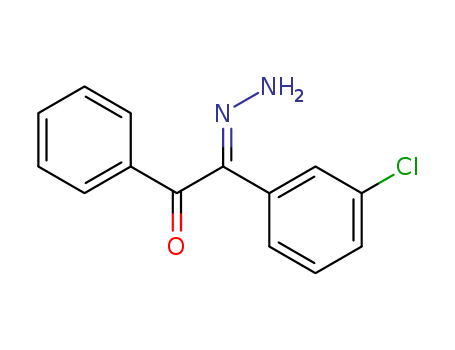 Ethanedione, (3-chlorophenyl)phenyl-, 1-hydrazone
