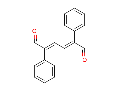 Molecular Structure of 62498-08-2 (2,4-Hexadienedial, 2,5-diphenyl-, (E,E)-)