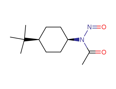 Molecular Structure of 62082-35-3 (Acetamide, N-[4-(1,1-dimethylethyl)cyclohexyl]-N-nitroso-, cis-)