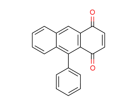 Molecular Structure of 113969-40-7 (1,4-Anthracenedione, 9-phenyl-)