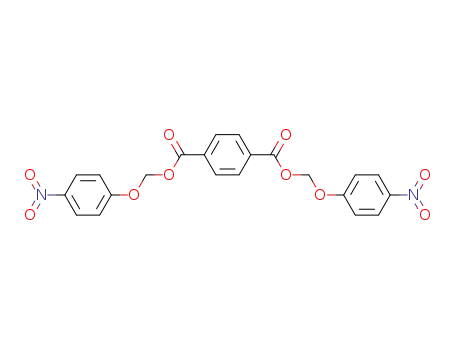 Molecular Structure of 62153-81-5 (1,4-Benzenedicarboxylic acid, bis[(4-nitrophenoxy)methyl] ester)