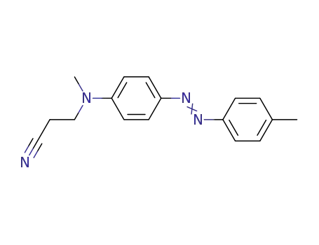 Propanenitrile, 3-[methyl[4-[(4-methylphenyl)azo]phenyl]amino]-