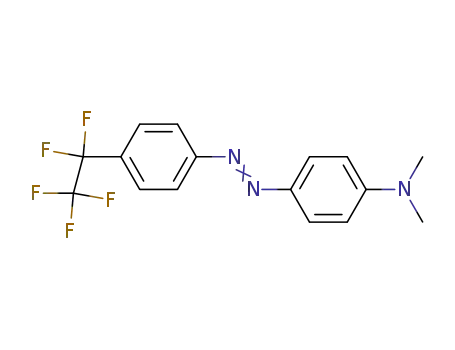Benzenamine, N,N-dimethyl-4-[[4-(pentafluoroethyl)phenyl]azo]-