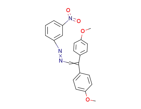 Molecular Structure of 63153-83-3 (Diazene, [2,2-bis(4-methoxyphenyl)ethenyl](3-nitrophenyl)-)