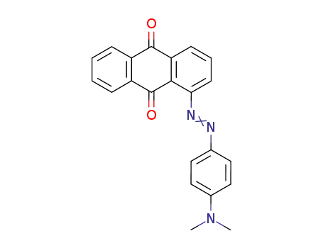 Molecular Structure of 47531-44-2 (9,10-Anthracenedione, 1-[[4-(dimethylamino)phenyl]azo]-)