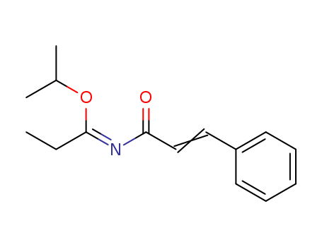 Propanimidic acid, N-(1-oxo-3-phenyl-2-propenyl)-, 1-methylethyl ester