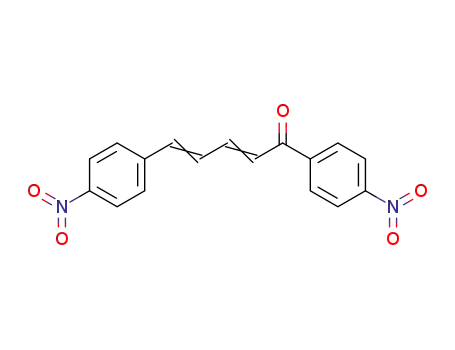 Molecular Structure of 3588-00-9 (2,4-Pentadien-1-one, 1,5-bis(4-nitrophenyl)-)