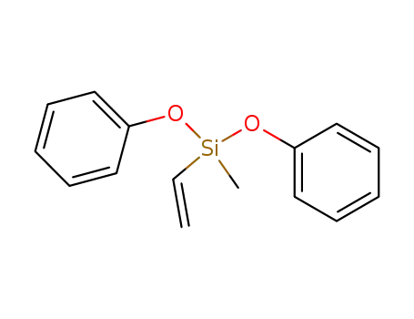 Molecular Structure of 62883-97-0 (Silane, ethenylmethyldiphenoxy-)