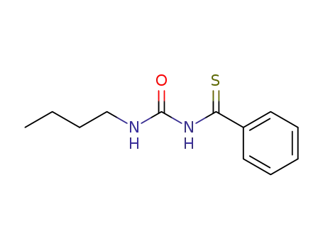 Molecular Structure of 5499-32-1 (Benzenecarbothioamide, N-[(butylamino)carbonyl]-)