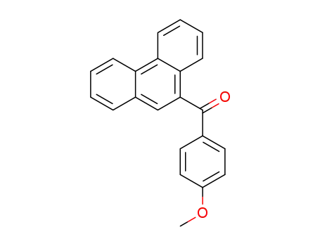 Molecular Structure of 63515-78-6 (Methanone, (4-methoxyphenyl)-9-phenanthrenyl-)
