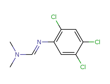 Molecular Structure of 2350-59-6 (Methanimidamide, N,N-dimethyl-N'-(2,4,5-trichlorophenyl)-)