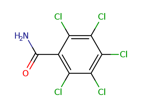 Molecular Structure of 29956-85-2 (Benzamide,2,3,4,5,6-pentachloro-)
