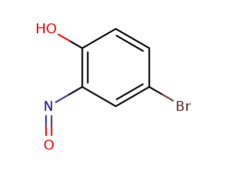 Molecular Structure of 39825-14-4 (Phenol, 4-bromo-2-nitroso-)