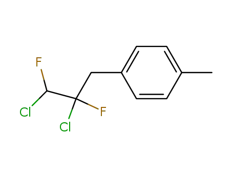 Molecular Structure of 63635-12-1 (Benzene, 1-(2,3-dichloro-2,3-difluoropropyl)-4-methyl-)