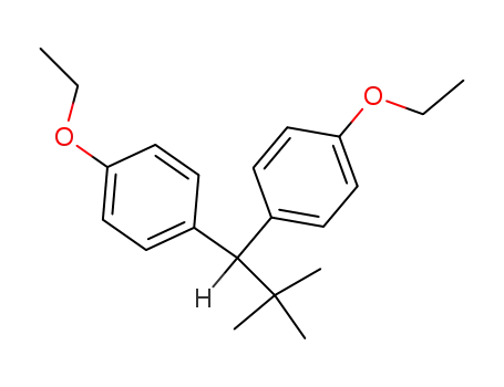 Molecular Structure of 27955-87-9 (Benzene,1,1'-(2,2-dimethylpropylidene)bis[4-ethoxy-)
