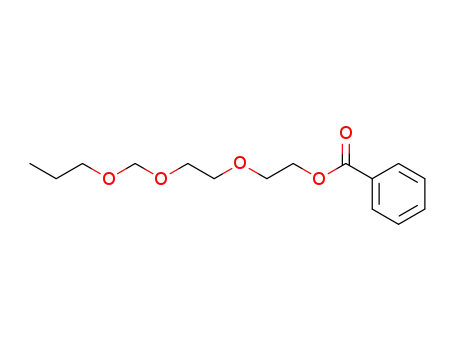 Ethanol, 2-[2-(propoxymethoxy)ethoxy]-, benzoate