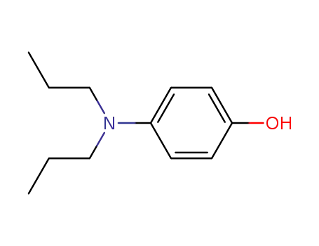 Molecular Structure of 59571-12-9 (Phenol, 4-(dipropylamino)-)