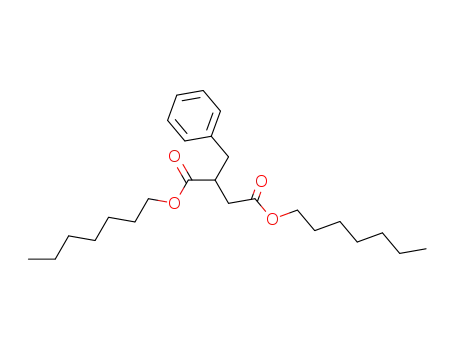Molecular Structure of 5859-33-6 (Butanedioic acid, (phenylmethyl)-, diheptyl ester)