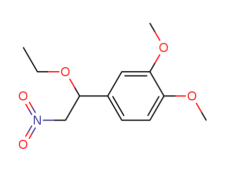 Benzene, 4-(1-ethoxy-2-nitroethyl)-1,2-dimethoxy-